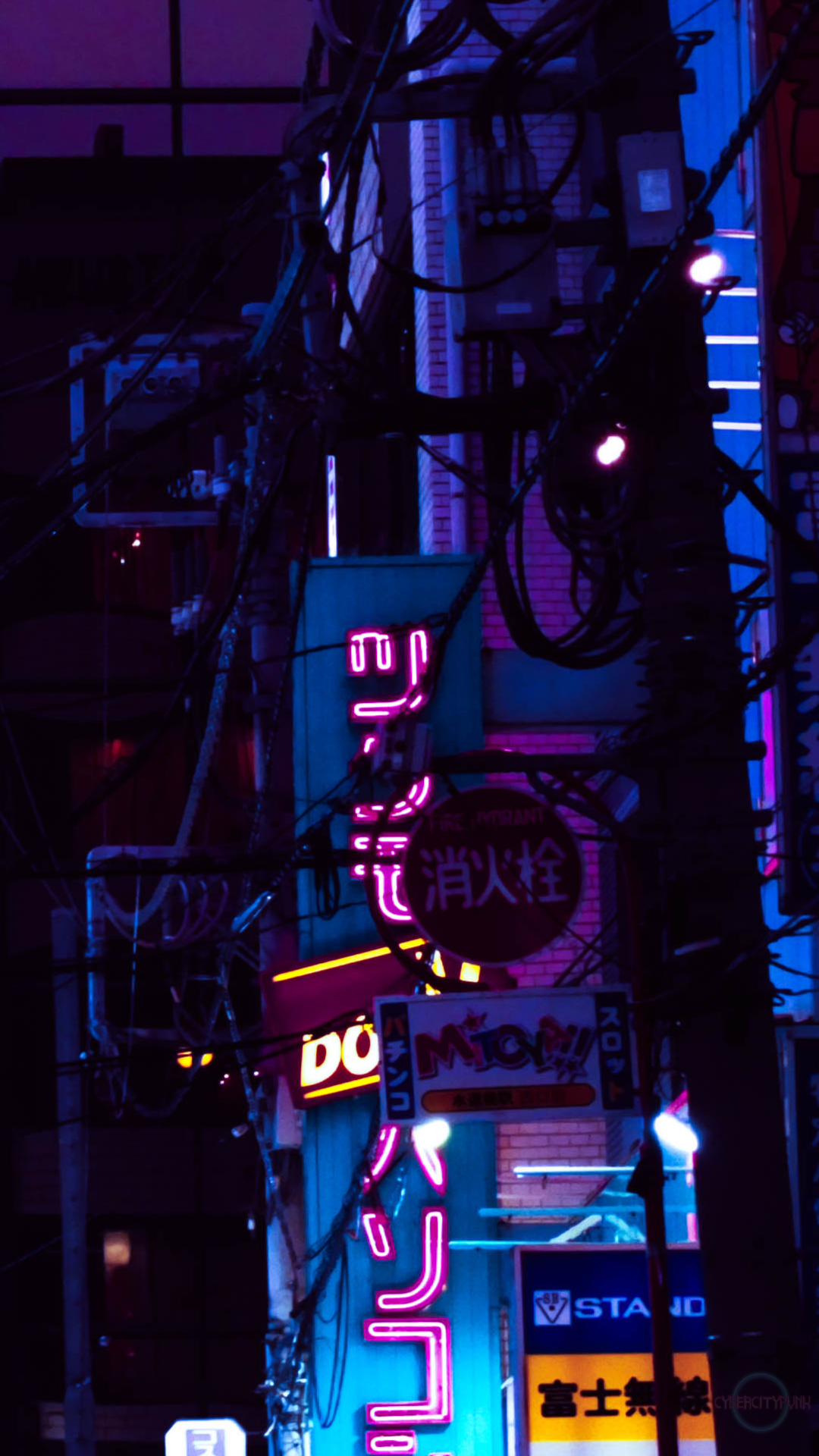 tokio at night - Cybercitypunk